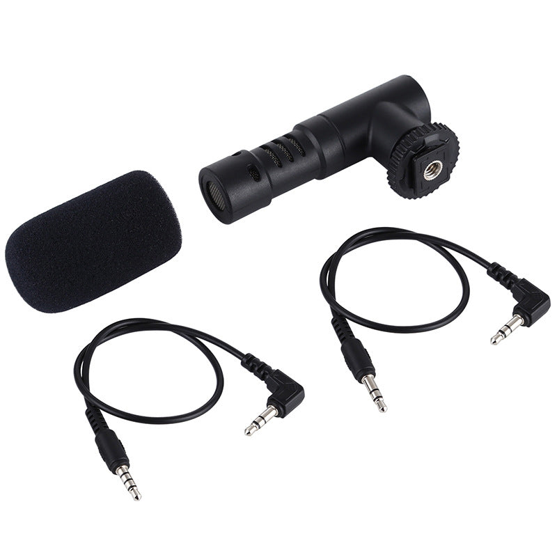 DSLR Camera Microphone, Recording Microphone, Stereo Mic