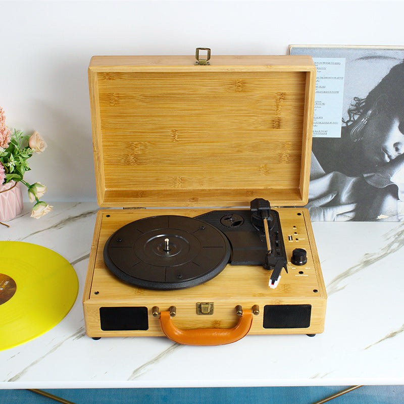 Retro Vinyl Bluetooth Turntable