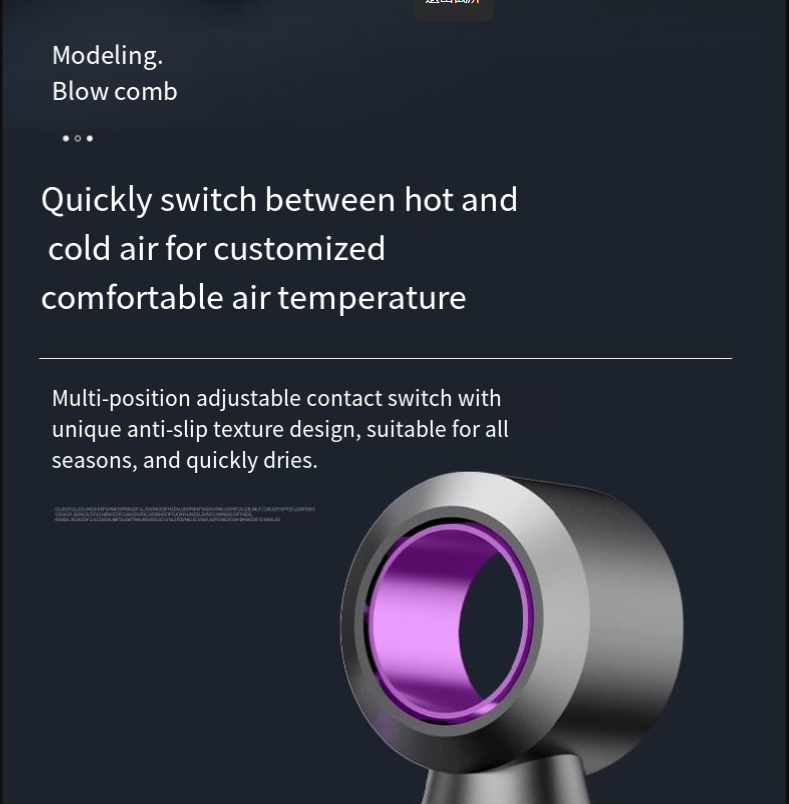 Dual Purpose Multifunctional Household Hair Dryer